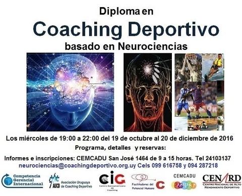 Afiche original: Diploma en Coaching Deportivo basado en Neurociencias