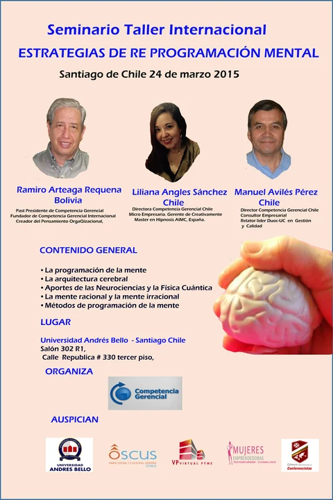 Afiche original: Estrategias de reprogramación mental