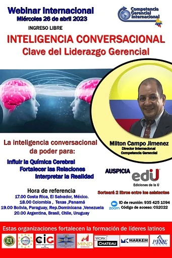 Afiche original: Inteligencia conversacional: clave del liderazgo gerencial