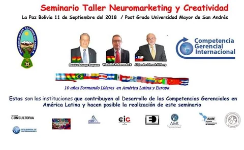 Afiche original: Neuromarketing y creatividad en La Paz