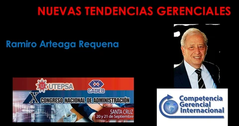 Afiche original: Nuevas tendencias gerenciales en Santa Cruz