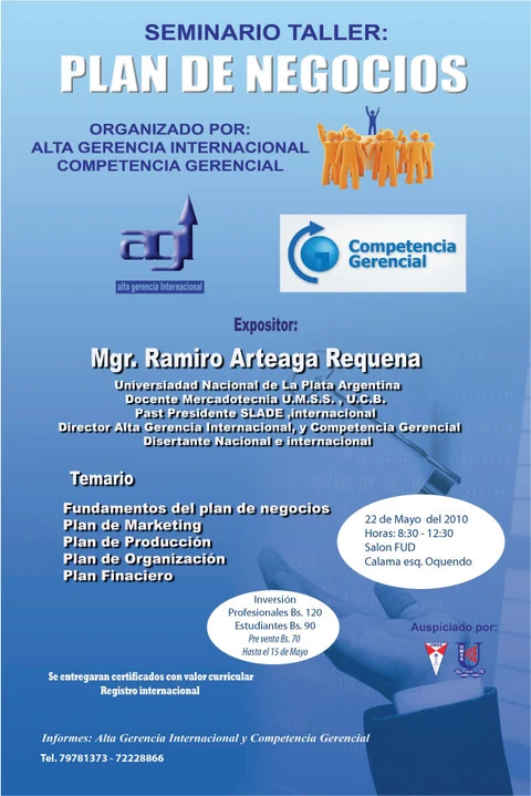 Afiche original: Plan de negocios