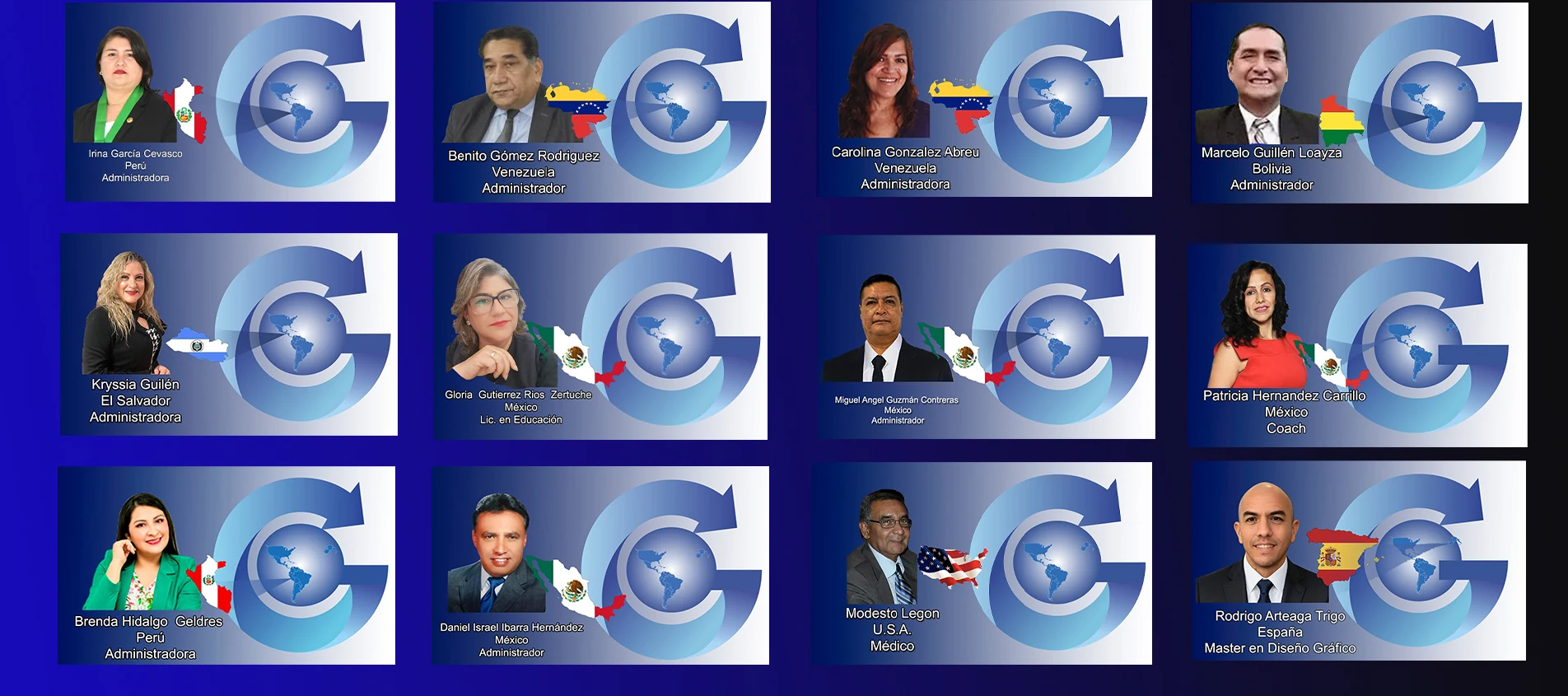 Integrantes de Competencia Gerencial Internacional, grupo 3
